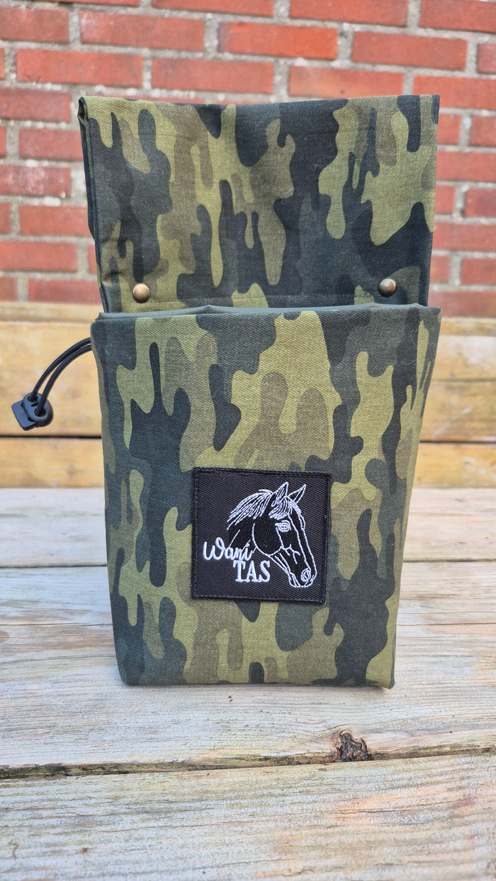 Beloningstas Canvas Medium - Leger groen