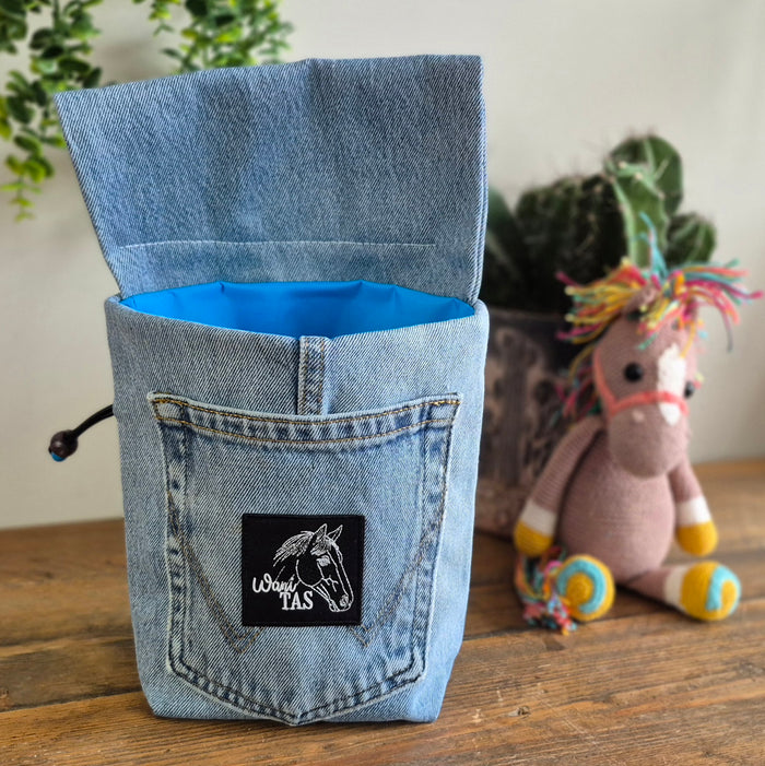Beloningstas groot - Turquoise