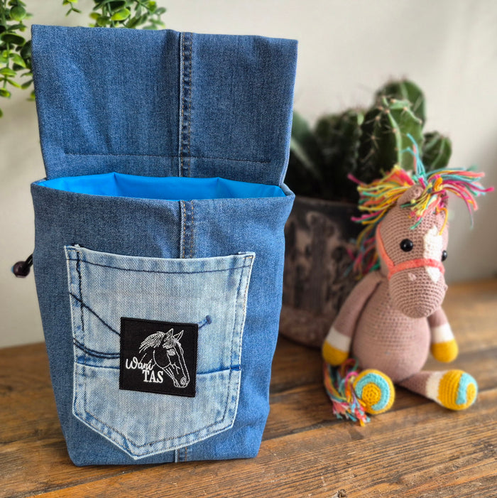 Beloningstas groot - Turquoise