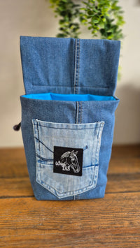 Beloningstas groot - Turquoise