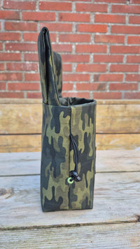Beloningstas canvas Large - Leger groen