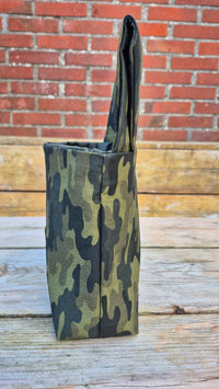 Beloningstas canvas Large - Leger groen