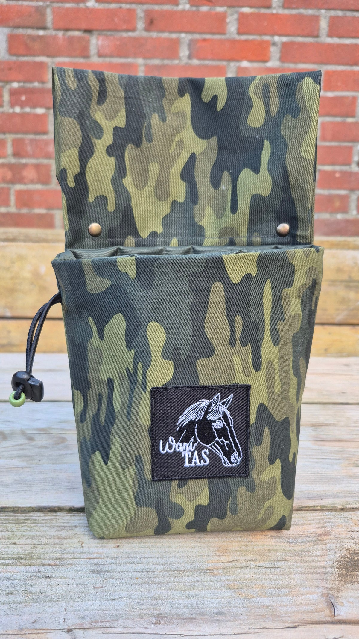 Beloningstas canvas Medium - Legergroen