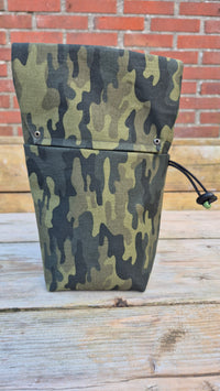 Beloningstas Canvas Medium - Leger groen